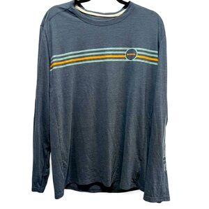 PrAna Men's Long Sleeve Shirt with Stripes